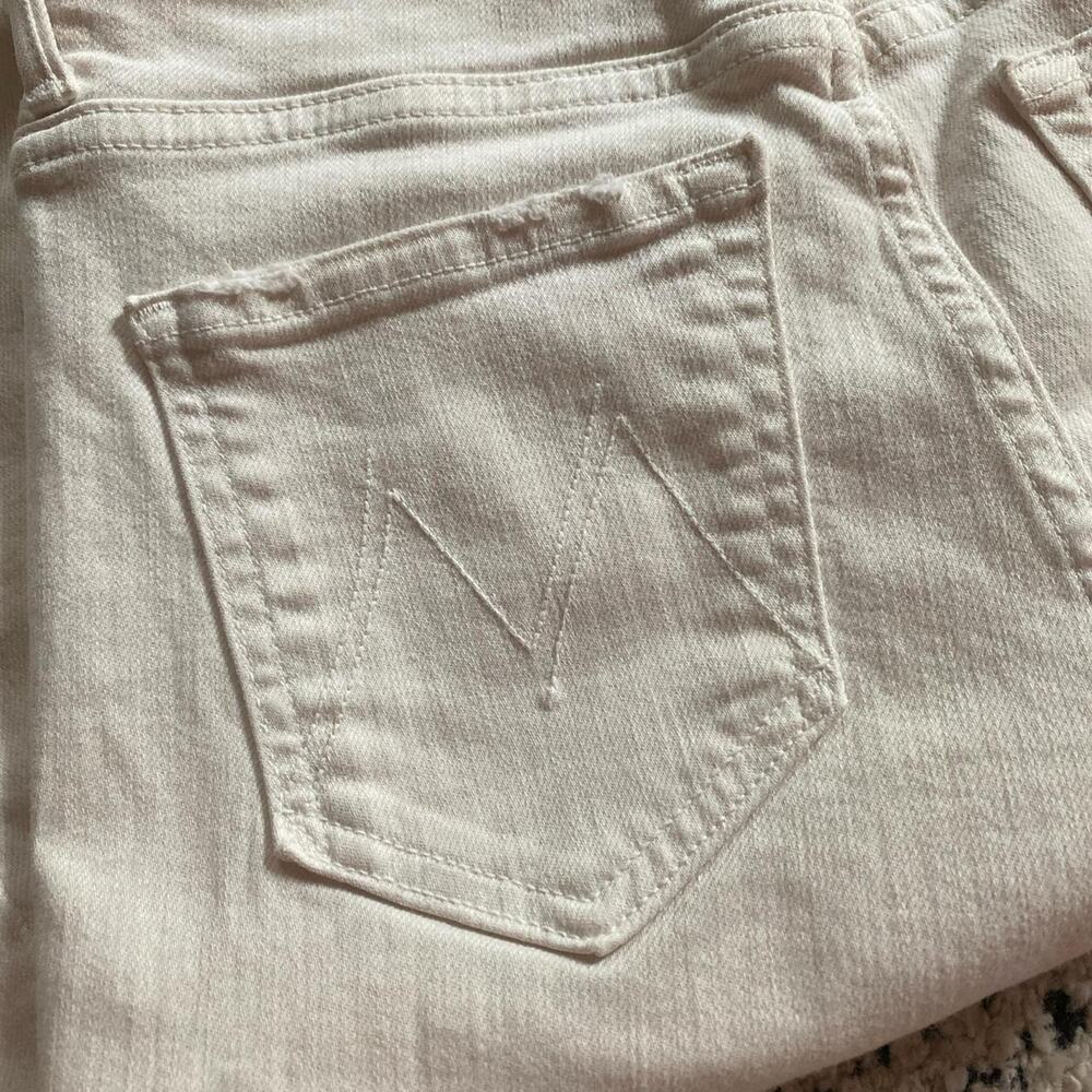 Luxury mother cream straight leg